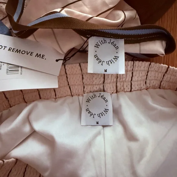 With jean mickey top and shorts set size M - Picture 6 of 6